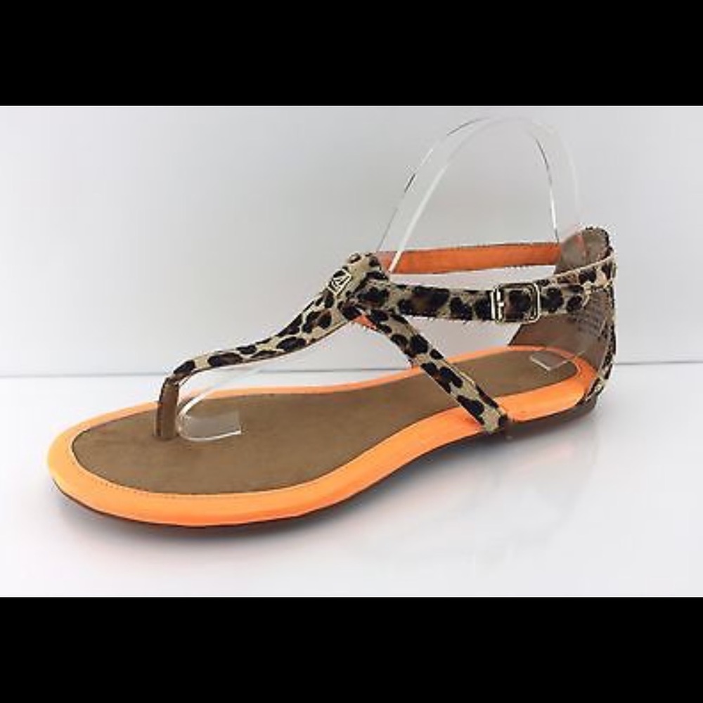 💎Sperry Cross Strap Sandals Leopard Print